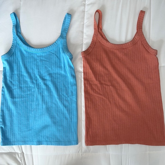 Aerie Ribbed Tank Tops - Picture 2 of 9